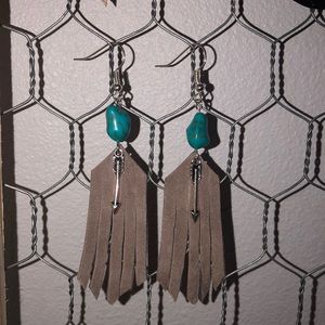 Leather Earrings